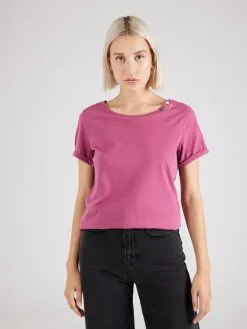 Ragwear T-shirts Shirt Dames Lichtroze -Goedkope Ragwear winkel c34571e21e1fa19b4e5cee1e567ded38