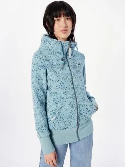 Ragwear Sweatvesten Sweatvest NESKA Dames Blauw -Goedkope Ragwear winkel c42bd5a6d8a550b73373fc1c625b371a