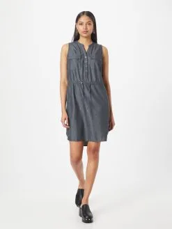 Ragwear Mini Jurken Jurk ROISIN Dames Donkergrijs -Goedkope Ragwear winkel c5681eb47cbe60139c70bc2ff334c659