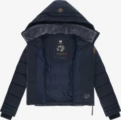 Ragwear Winterjassen Winterjas Novva Dames Navy -Goedkope Ragwear winkel c674fadb842962fb2ff985d17f5d60b7