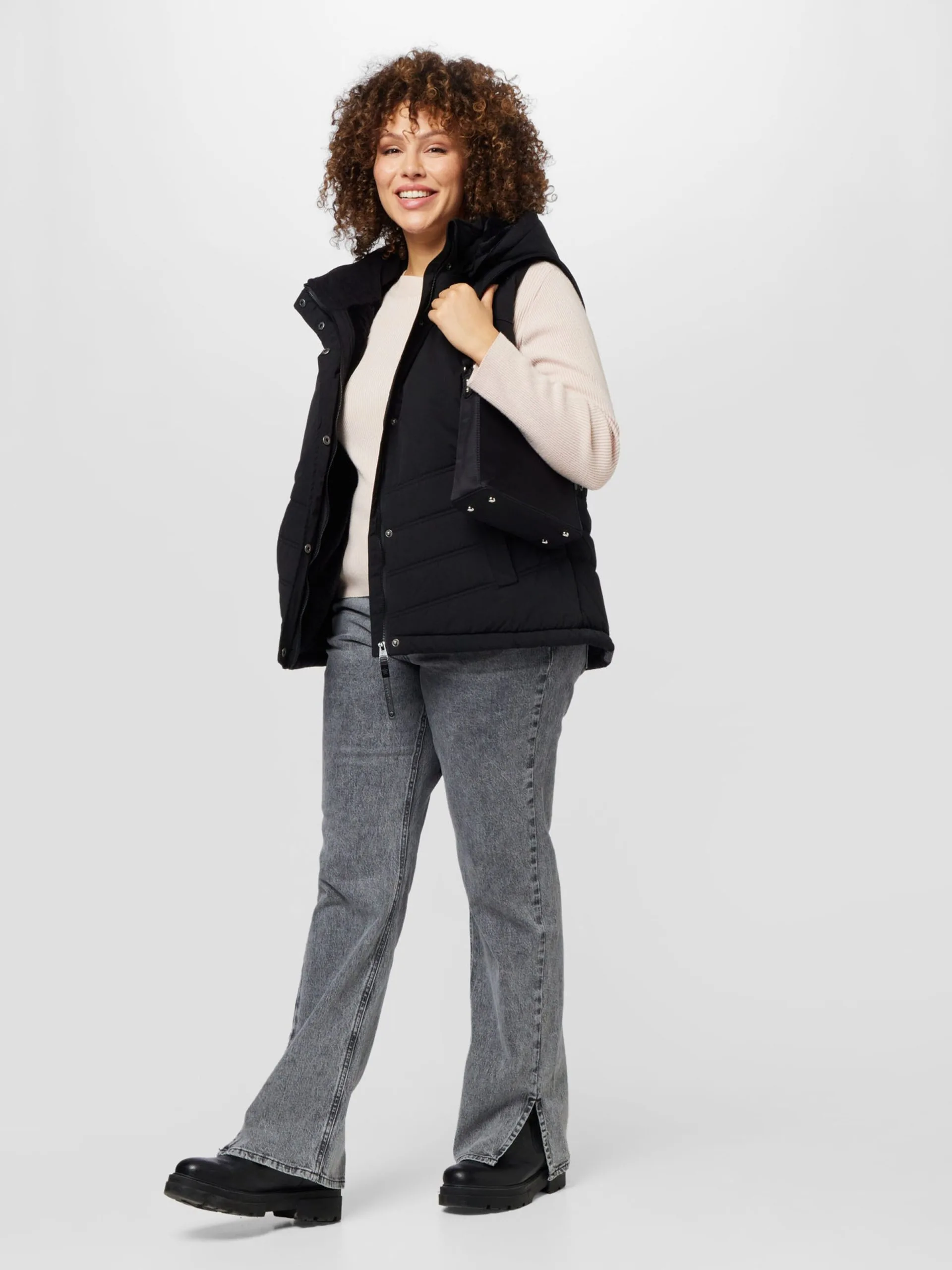 Bodywarmers Bodywarmer HESTY Dames Zwart 5 Bodywarmers Bodywarmer HESTY Dames Zwart - Afbeelding 5