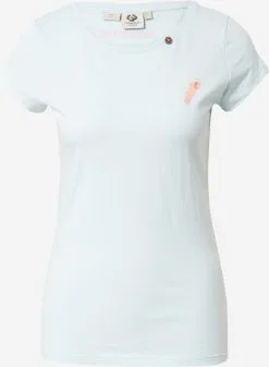 Ragwear T-shirts Shirt Dames Pastelblauw