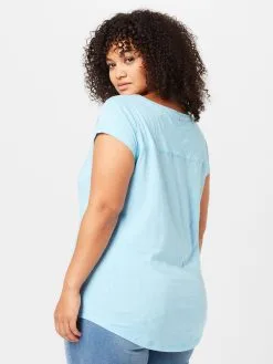 T-shirts Shirt ROSANNE Dames Lichtblauw -Goedkope Ragwear winkel cc15c1c61adf7b8fe7b2b9bb4b0dff5d