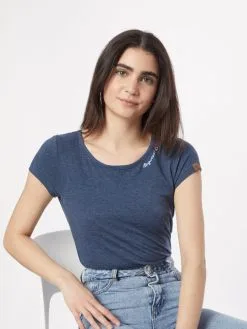 Ragwear T-shirts Shirt MINTT Dames Indigo -Goedkope Ragwear winkel cda05c9b4c724f78f7725af539a9a1cf