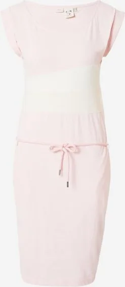 Ragwear Jerseyjurken Jurk TARAYA Dames Pastelroze