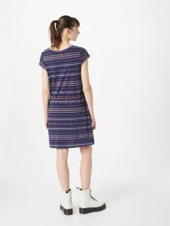 Ragwear Jerseyjurken Jurk VERBY Dames Marine / Indigo -Goedkope Ragwear winkel cec4ce7e7dbada6cb6390c2460ffe7ad