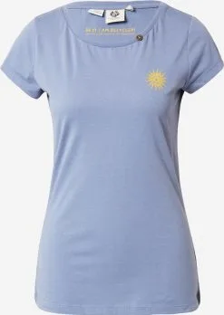 Ragwear T-shirts Shirt Dames Smoky Blue