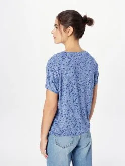 Ragwear T-shirts Shirt PECORI Dames Indigo / Lichtblauw -Goedkope Ragwear winkel cf15578fea46fe2072589010759387f0