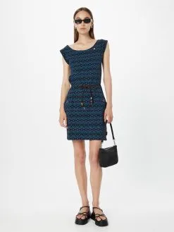 Ragwear Jerseyjurken Jurk TAGG Dames Navy / Indigo -Goedkope Ragwear winkel cf28fea58d22faa0e41272acb17905c4