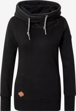 Ragwear Hoodies Sweatshirt Dames Zwart