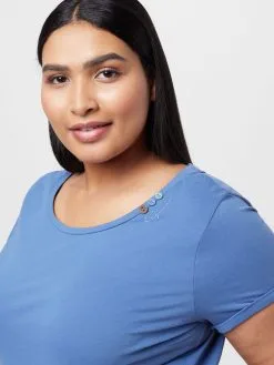 T-shirts Shirt FLORAH Dames Smoky Blue -Goedkope Ragwear winkel d17f77aa80275c61bf7a386fba64d254