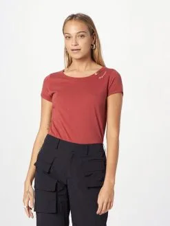 Ragwear T-shirts Shirt LESLY Dames Bruin -Goedkope Ragwear winkel d1db6424a38a99b7de42efb68ad1c190