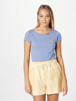 Ragwear T-shirts Shirt Dames Smoky Blue -Goedkope Ragwear winkel d2f5cd83defa4ea6539607251d293520