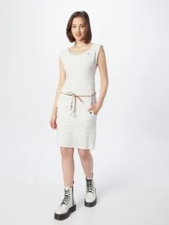 Ragwear Jerseyjurken Jurk TAGG Dames Wit -Goedkope Ragwear winkel d427ea2e039be4840b2f90e4d81f41cb