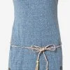 Ragwear Jerseyjurken Jurk TAG Dames Indigo