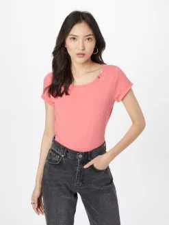 Ragwear T-shirts Shirt FLORAH Dames Zalm Roze -Goedkope Ragwear winkel d4b479c6ff924ccf89f922fcde44d0e4