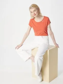 Ragwear T-shirts Shirt MINTT Dames Oranje Gemêleerd -Goedkope Ragwear winkel d56b5e1ba21299f24cf9849e5673ef60