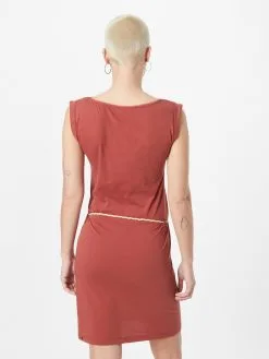 Ragwear Jerseyjurken Jurk SLAVKA Dames Roestbruin -Goedkope Ragwear winkel d745bc8bf47e63afed545a118b92a8ad