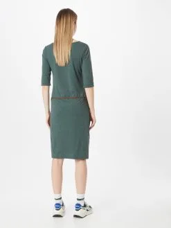 Ragwear Mini Jurken Jurk TAMILA Dames Donkergroen -Goedkope Ragwear winkel d83664932000fcf08901f6c062ec8fb0