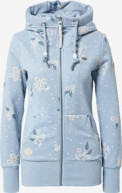 Ragwear Sweatvesten Sweatvest NESKA Dames Lichtblauw