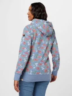 Sweatvesten Sweatvest Dames Blauw Gemêleerd -Goedkope Ragwear winkel dc4357c0861cee9ab8ff980f4dd581e9