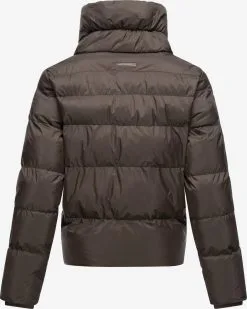 Ragwear Winterjassen Winterjas Lunis Dames Bruin -Goedkope Ragwear winkel dd5e911404482a8bc390aea4bf13f842