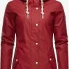 Ragwear Winterjassen Winterjas Marge Dames Rood