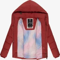 Ragwear Winterjassen Winterjas Natesa Dames Rood -Goedkope Ragwear winkel dee968b90d953de58a97761e7bf02766