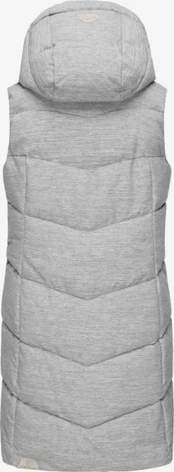 Ragwear Bodywarmers Bodywarmer Pavla Dames Grijs Gemêleerd -Goedkope Ragwear winkel e308a01004cdbc42fe1a777a0c4ed6a9