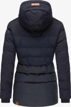 Ragwear Winterjassen Winterjas Quantic Dames Marine -Goedkope Ragwear winkel e34cce920e1c34b7cef2e81c47a1d390