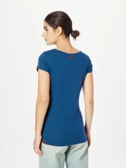 Ragwear T-shirts Shirt MINTT Dames Blauw / Aqua -Goedkope Ragwear winkel e4ffdb72010e92f8f66c9bc362ff20e2