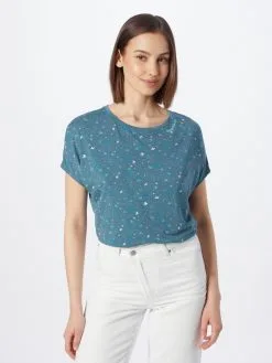 Ragwear T-shirts Shirt Dames Petrol / Jade Groen -Goedkope Ragwear winkel e648c62ff56be6e78b334a6fcbcbf04e