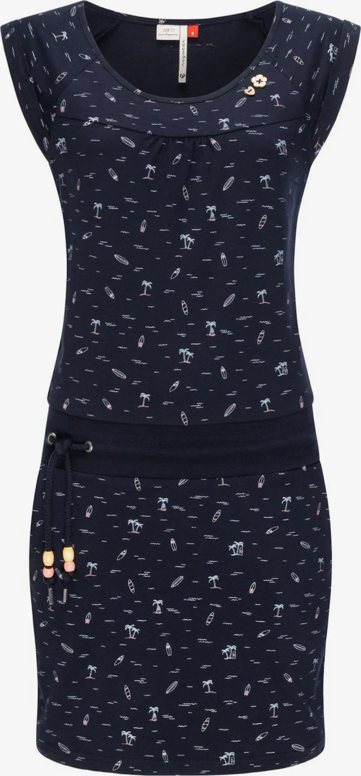 Ragwear Zomerjurken Zomerjurk Penelope Dames Nachtblauw 1 Ragwear Zomerjurken Zomerjurk Penelope Dames Nachtblauw