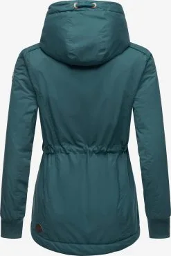 Ragwear Outdoor Jassen Functionele Jas Danka Dames Smaragd -Goedkope Ragwear winkel e86fd3f9a01b17d23865e10f345bc870