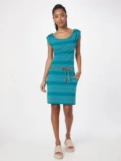 Ragwear Jerseyjurken Jurk CHEGO Dames Lichtblauw / Donkerblauw -Goedkope Ragwear winkel e8d62fe6b1a77ab43fb537c274697166