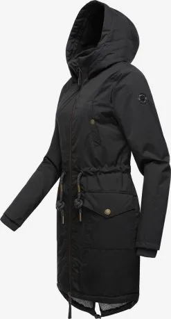 Ragwear Parkas Winterparka Crescend Dames Zwart -Goedkope Ragwear winkel e8d971e587a551565d0fdc4638c4fb38