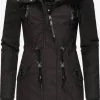 Ragwear Parkas Winterparka Elsie Dames Zwart
