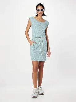 Ragwear Jerseyjurken Jurk TAGG Dames Blauw / Aqua -Goedkope Ragwear winkel eb16a4f1cf565a8ac073ae888726d2ac