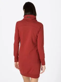 Ragwear Mini Jurken Jurk Ditik Dames Donkerrood -Goedkope Ragwear winkel ed8883cf77a28c56e2af419bfc500d16