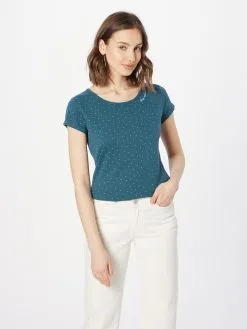 Ragwear T-shirts Shirt Dames Blauw -Goedkope Ragwear winkel ef07b4c01c0f0ff9502a3cd171c4fcc0