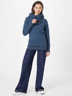 Ragwear Hoodies Sweatshirt GRIPY Dames Blauw / Donkerblauw -Goedkope Ragwear winkel ef2d87e4b89876d4b634c83842eab835