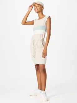 Ragwear Jerseyjurken Jurk TARAYA Dames Taupe -Goedkope Ragwear winkel efc9c3e9bb5dfe21f4d205a2c2568048