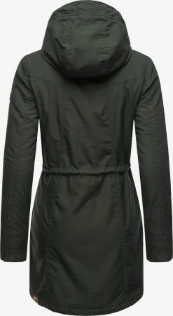 Ragwear Parkas Winterparka Elsie Dames Donkergroen -Goedkope Ragwear winkel f1a1f2e702504e8cee31af6977b96ee3