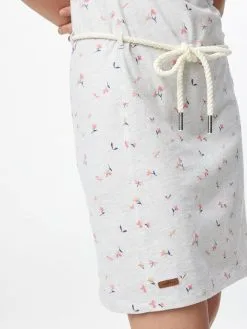 Ragwear Jerseyjurken Jurk Tamy Dames Wit Gemêleerd -Goedkope Ragwear winkel f22a660b0d4b44e786019c16561bde9a