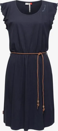 Ragwear Zomerjurken Zomerjurk Dames Navy / Smoky Blue