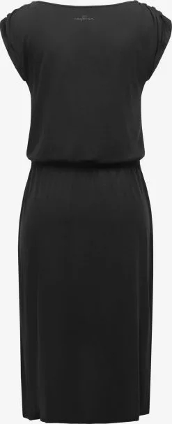 Ragwear Jerseyjurken Jurk Ethany Dames Zwart -Goedkope Ragwear winkel f385acb10be3c1fb8d89a5f524bf743b