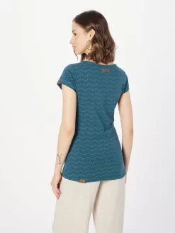 Ragwear T-shirts Shirt Mintt Dames Donkergroen -Goedkope Ragwear winkel f396240bc1050cd12b373938fceb9265