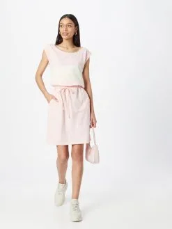 Ragwear Jerseyjurken Jurk TARAYA Dames Pastelroze -Goedkope Ragwear winkel f4573180d85221bb11544248cefd0b08