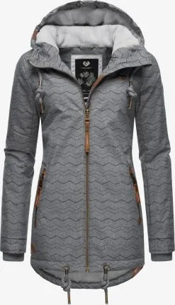 Ragwear Outdoor Jassen Functionele Jas Zuzka Dames Grijs