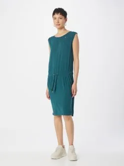 Ragwear Jerseyjurken Jurk MASCARPONE Dames Donkergroen -Goedkope Ragwear winkel f6da923ce2818031dd820ab38da21566